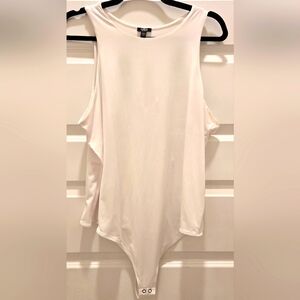 EXPRESS WHITE CONTOUR BODYSUIT